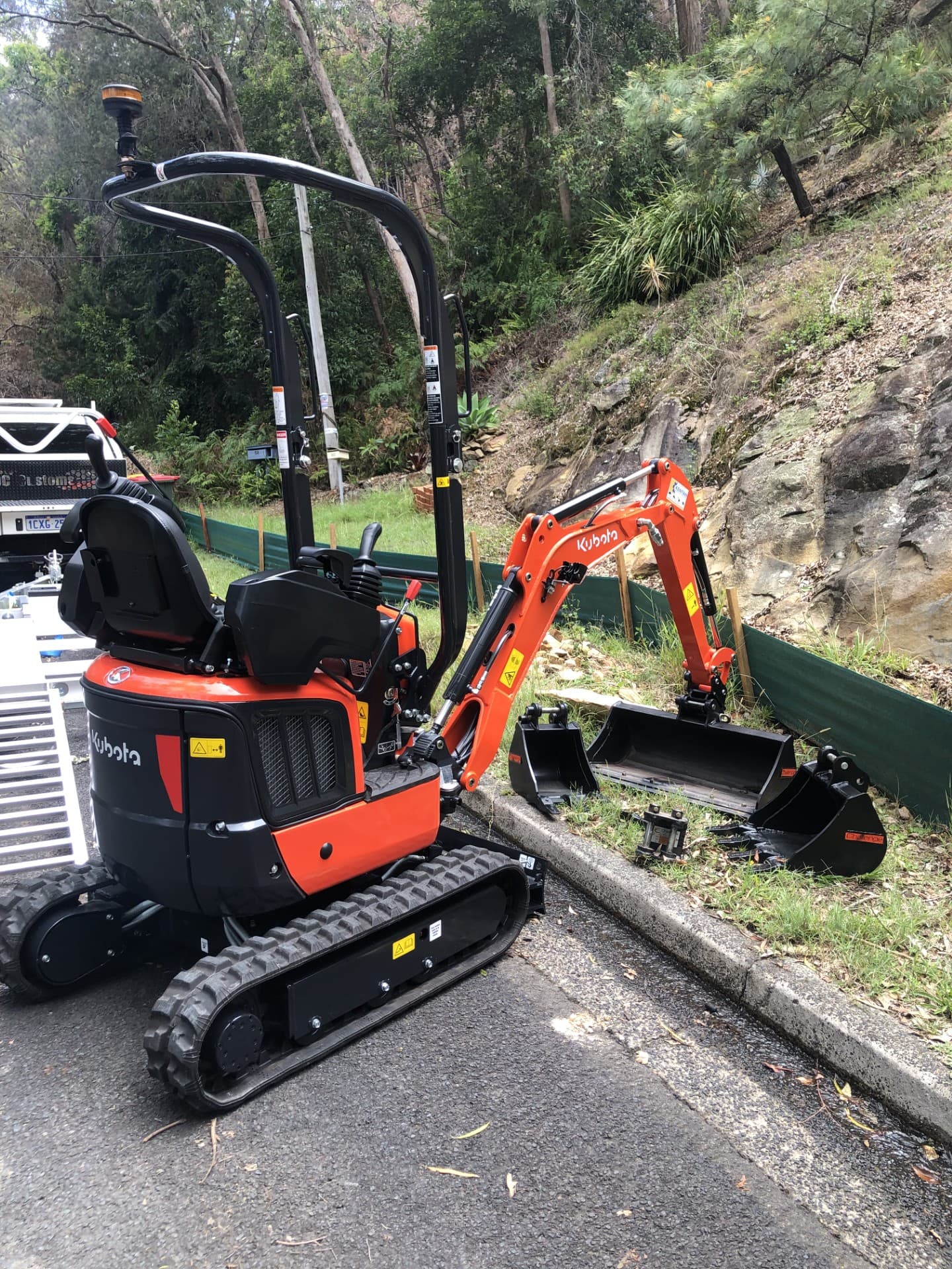 Kubota U10-5 ultra-compact mini excavator